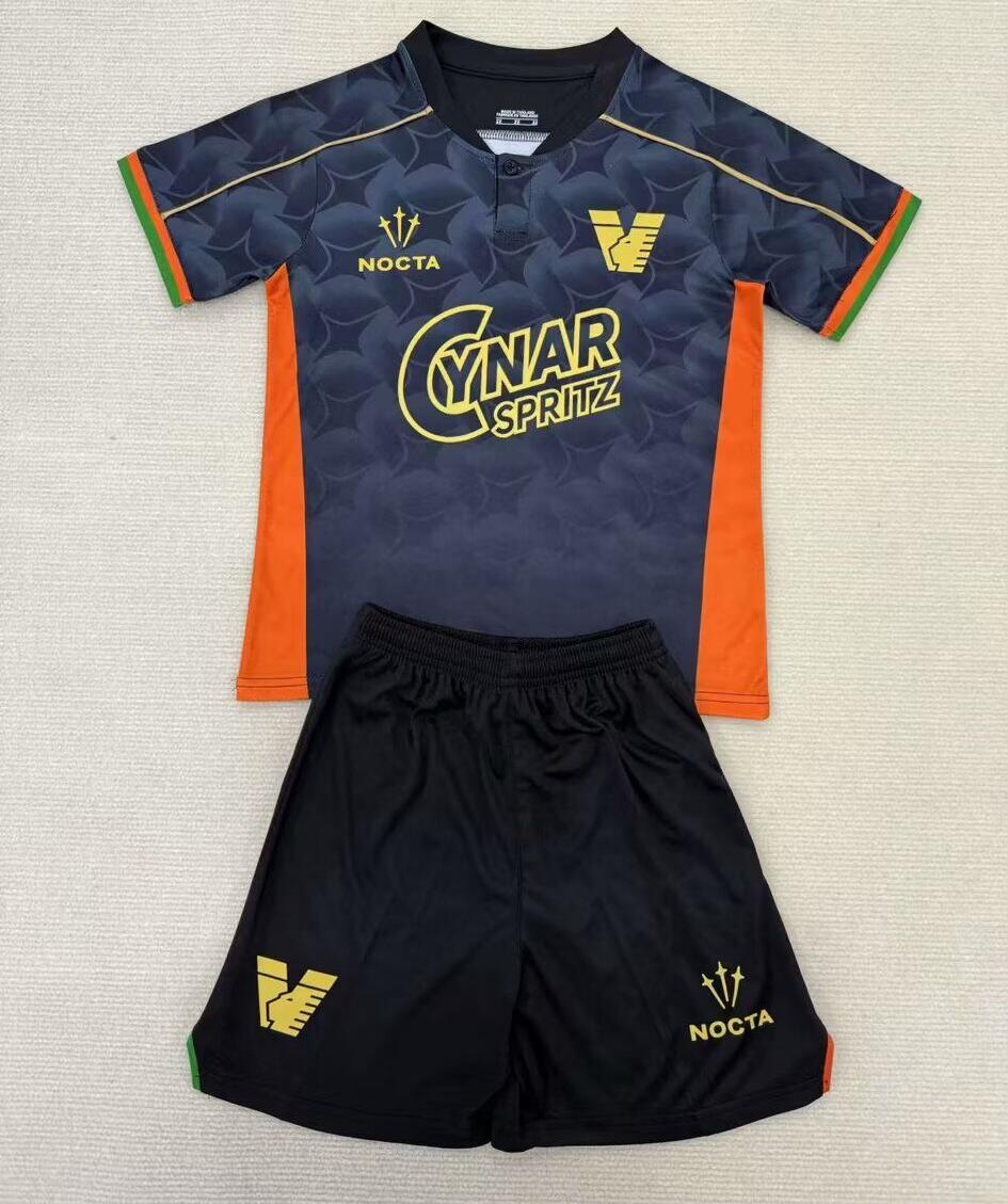 Kids-Venezia 24/25 Home Soccer Jersey